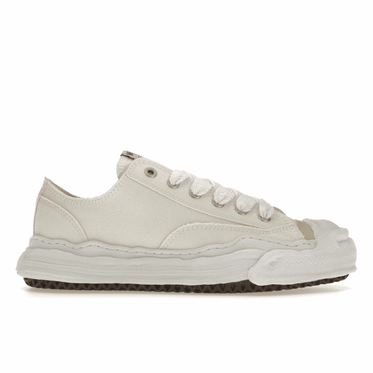 Maison Mihara Yasuhiro Hank OG Sole Canvas Low White Outdoor hiking shoes