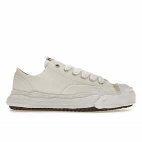 Maison Mihara Yasuhiro Hank OG Sole Canvas Low White Outdoor hiking shoes