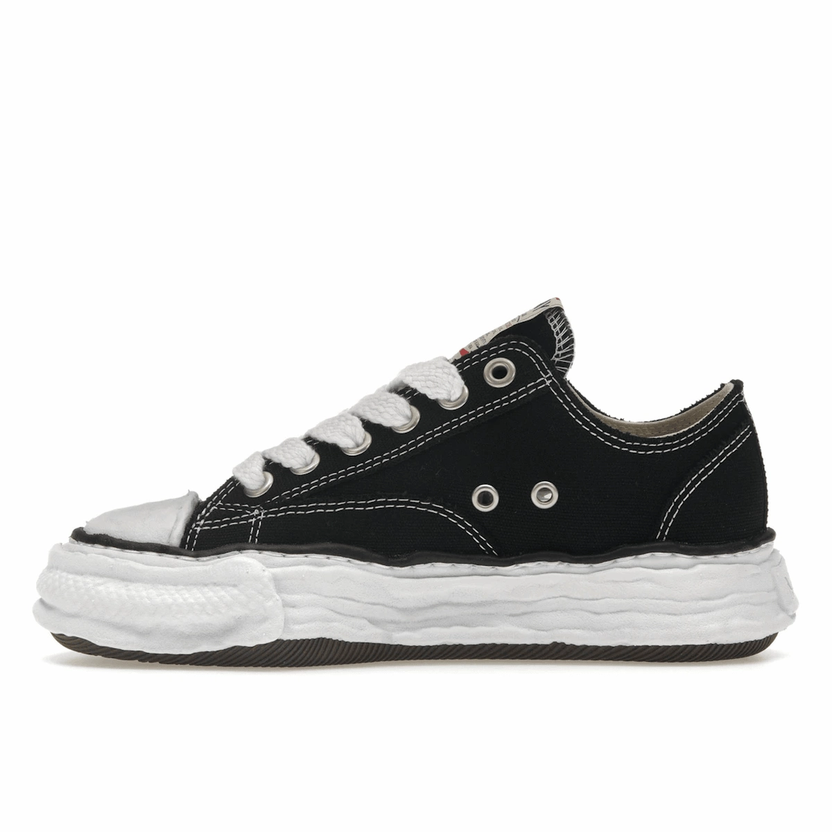Maison Mihara Yasuhiro Peterson 23 OG Sole Canvas Low Black Reliable trail shoes