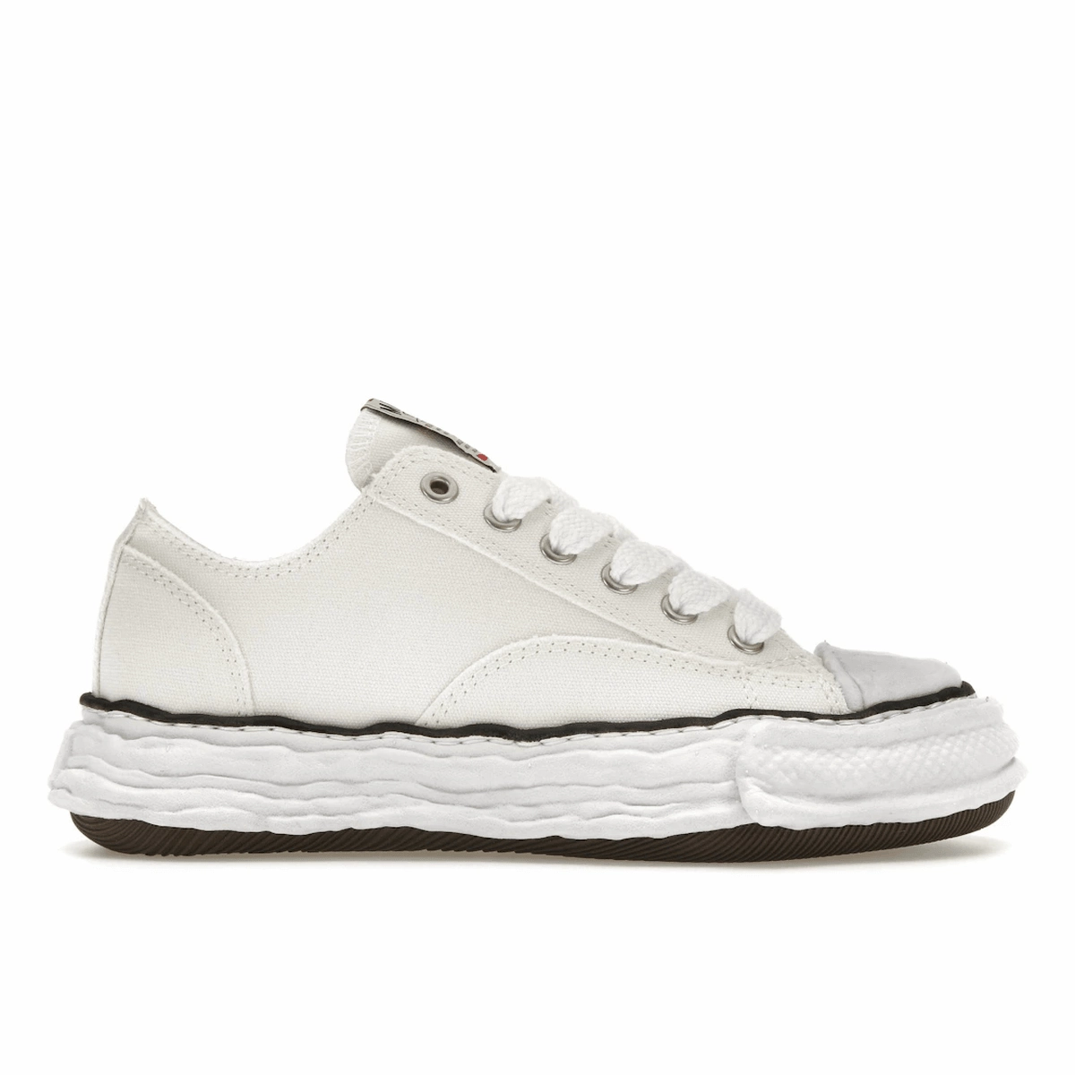 Maison Mihara Yasuhiro Peterson 23 OG Sole Canvas Low White Outdoor hiking shoes