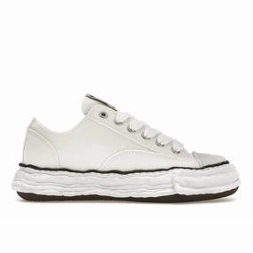Maison Mihara Yasuhiro Peterson 23 OG Sole Canvas Low White Outdoor hiking shoes