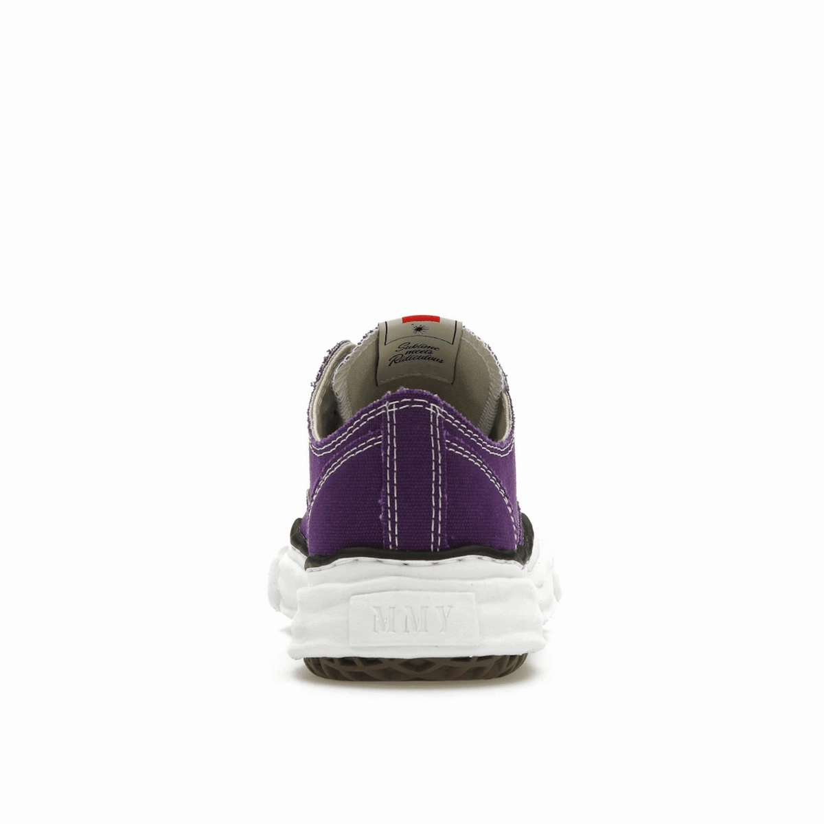 Maison Mihara Yasuhiro Peterson AND Sole Canvas Low Purple Reliable trail shoes