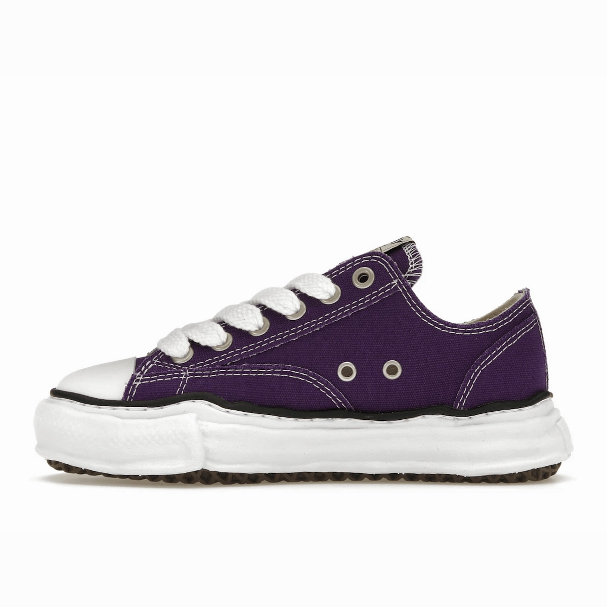 Maison Mihara Yasuhiro Peterson AND Sole Canvas Low Purple Reliable trail shoes