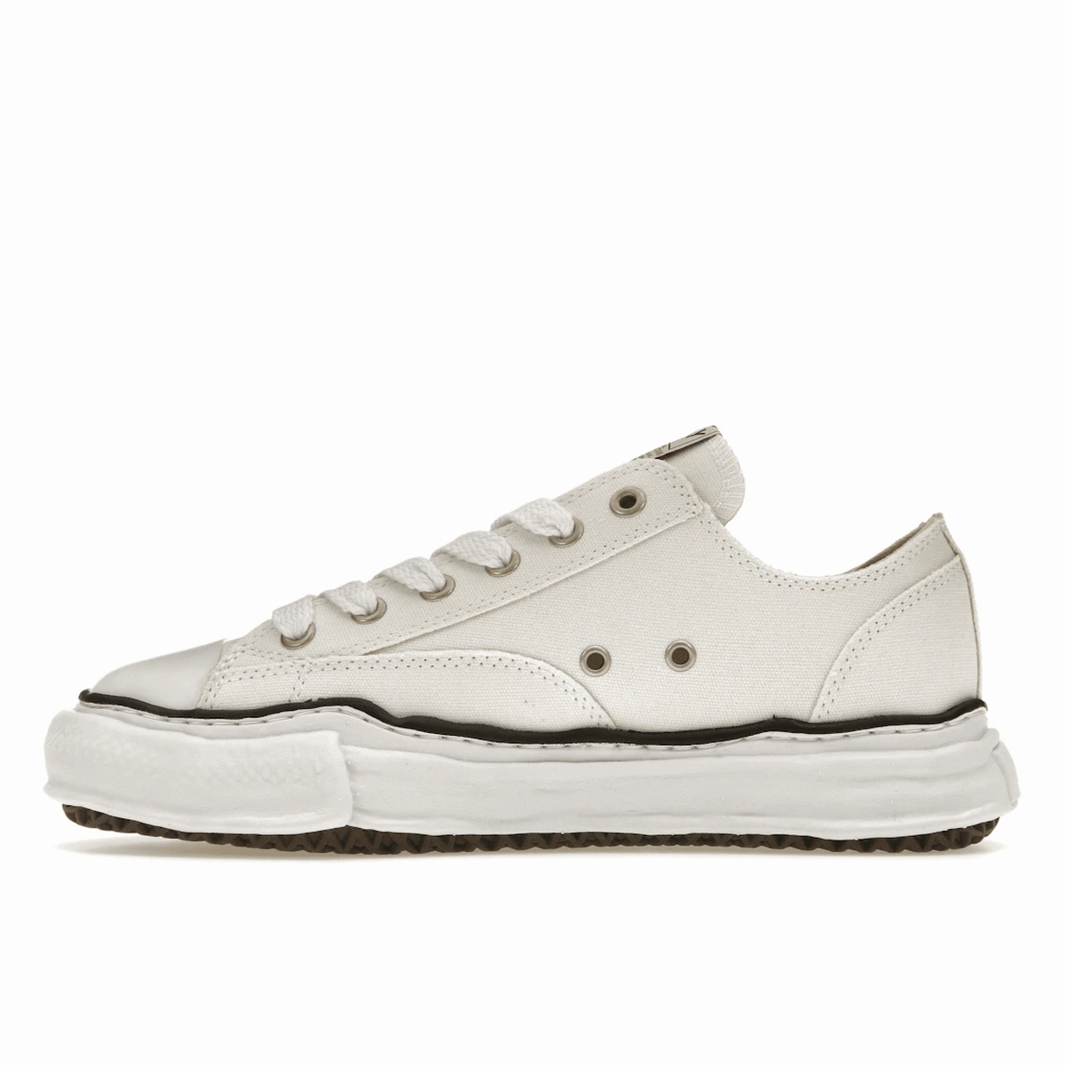 Maison Mihara Yasuhiro Peterson AND Sole Canvas Low White Reliable trail shoes
