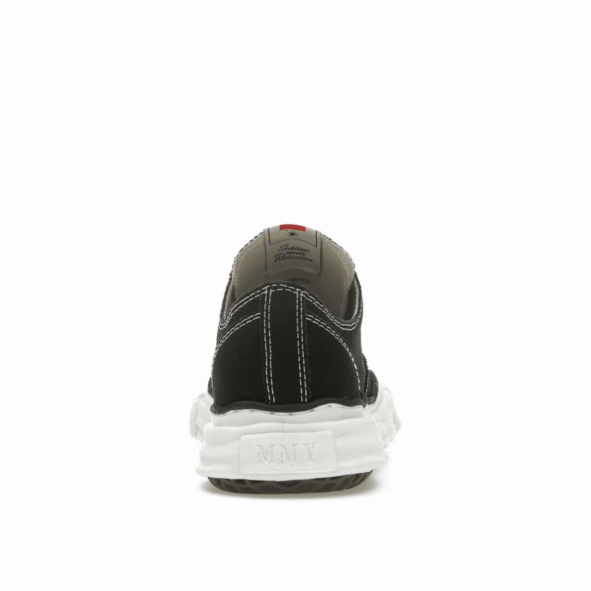 Maison Mihara Yasuhiro Peterson OG Sole Canvas Low Black Reliable trail shoes