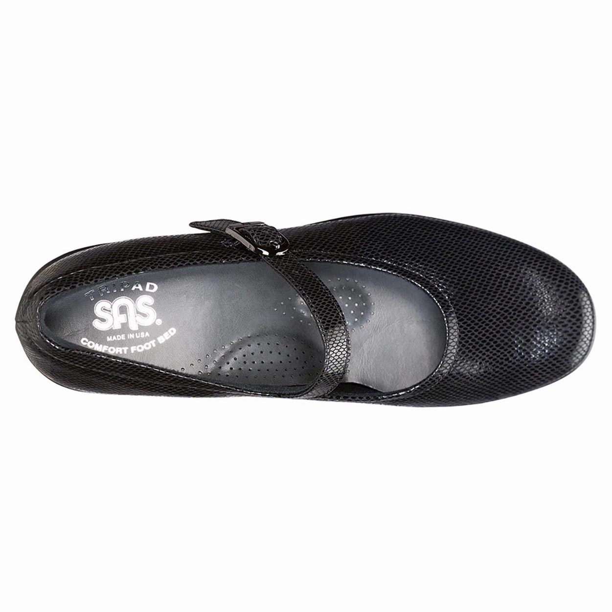 Maria - Black Snake SAS orthopedic comfort shoes
