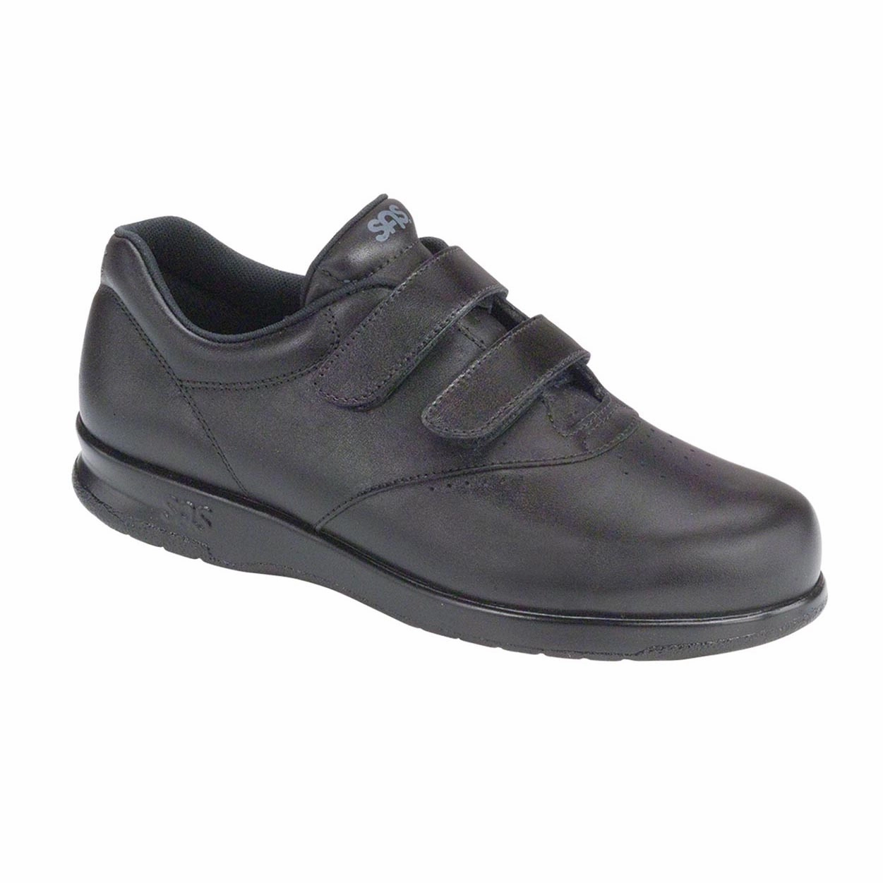 Me Too - Black SAS comfort walking shoes with supportive build