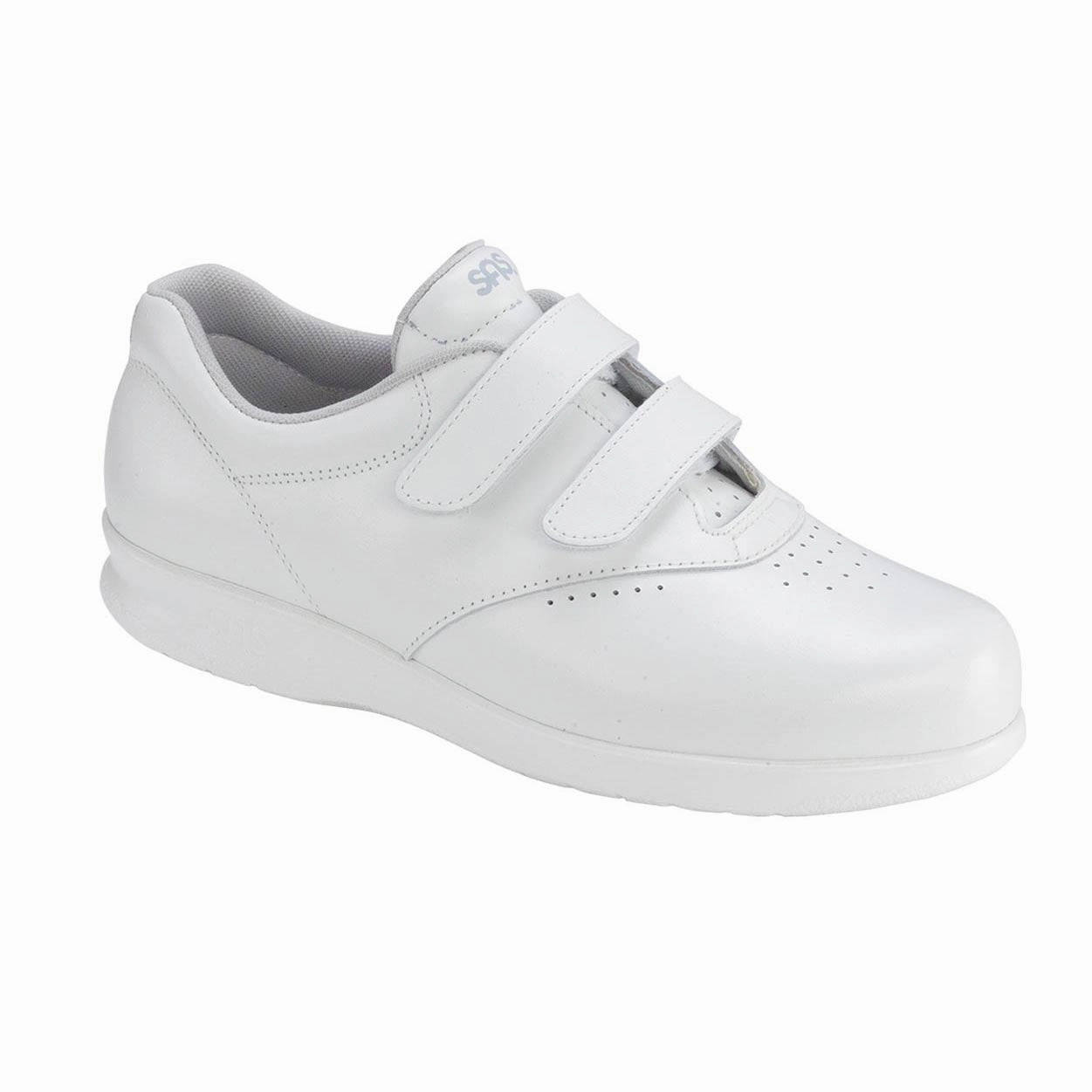 Me Too - White SAS comfort walking shoes with supportive build