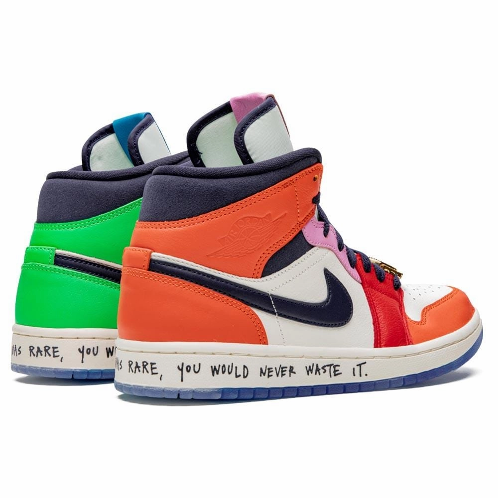Melody Ehsani x Wmns Air Jordan 1 Mid 'Fearless' Air Jordan 1 Mid streetwear shoes