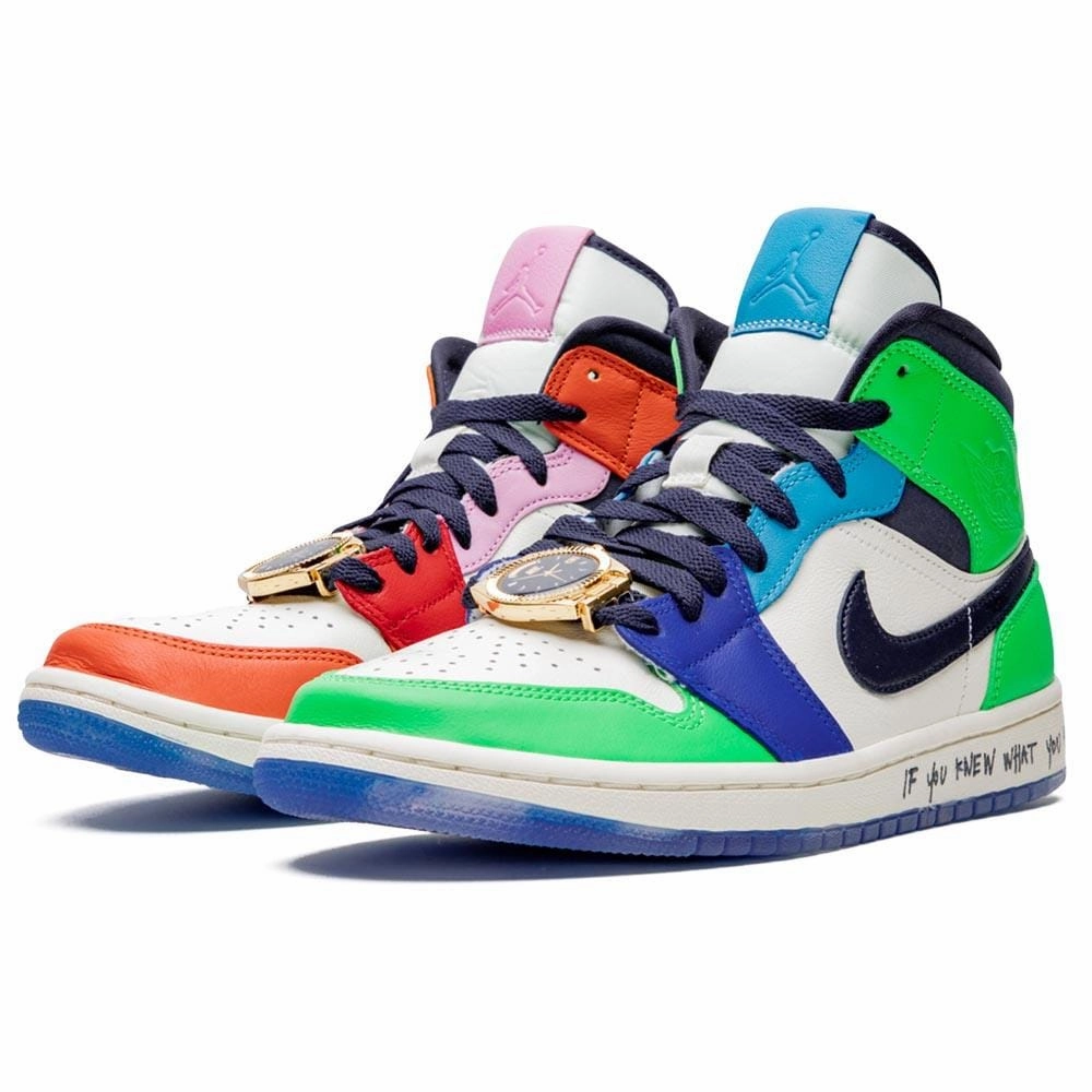 Melody Ehsani x Wmns Air Jordan 1 Mid 'Fearless' Air Jordan 1 Mid streetwear shoes