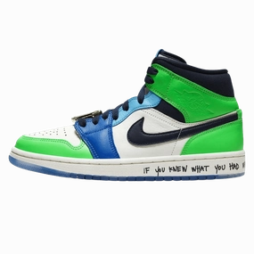 Melody Ehsani x Wmns Air Jordan 1 Mid 'Fearless' Air Jordan 1 Mid versatile shoes for daily wear