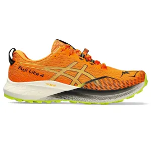 Men's Asics Fuji Lite 4 Bright Orange/Neon Lime asics Shoes
