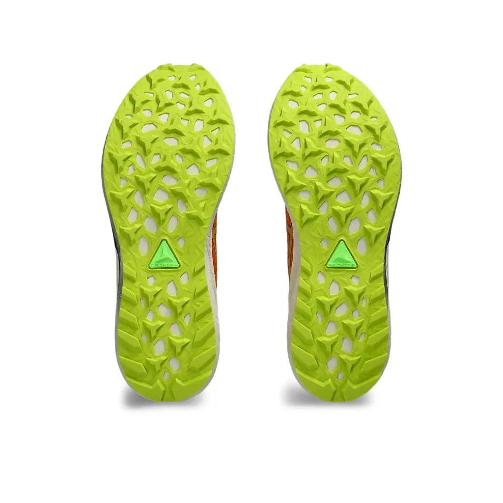 Men's Asics Fuji Lite 4 Bright Orange/Neon Lime asics Shoes