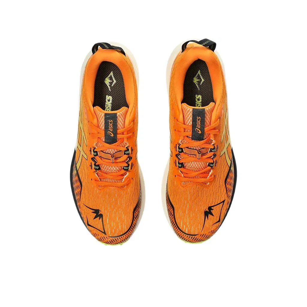 Men's Asics Fuji Lite 4 Bright Orange/Neon Lime asics Shoes