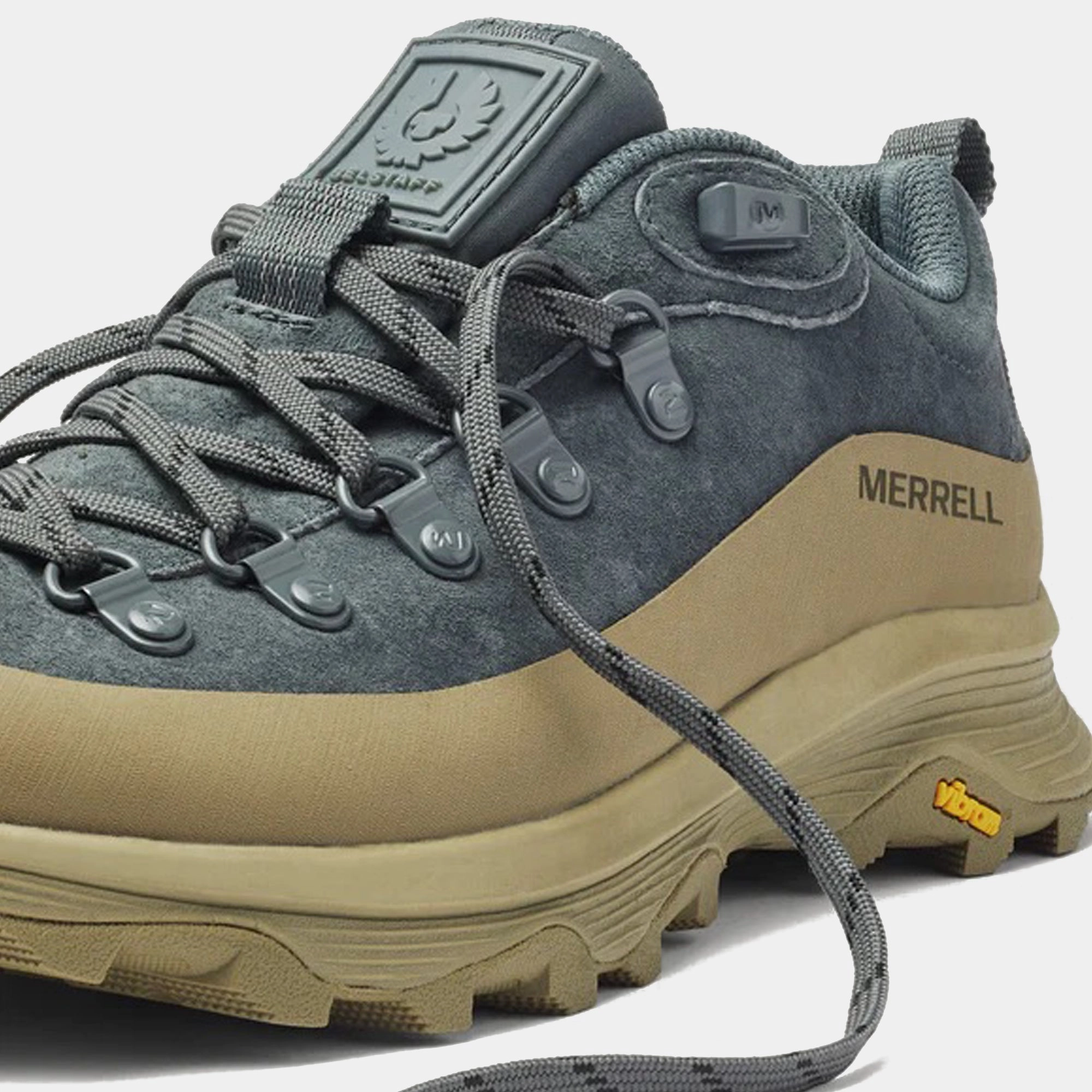 Merell x Belstaff 1TRL Ontario Speed - Mineral / Aloe Cushioned hiking sneakers