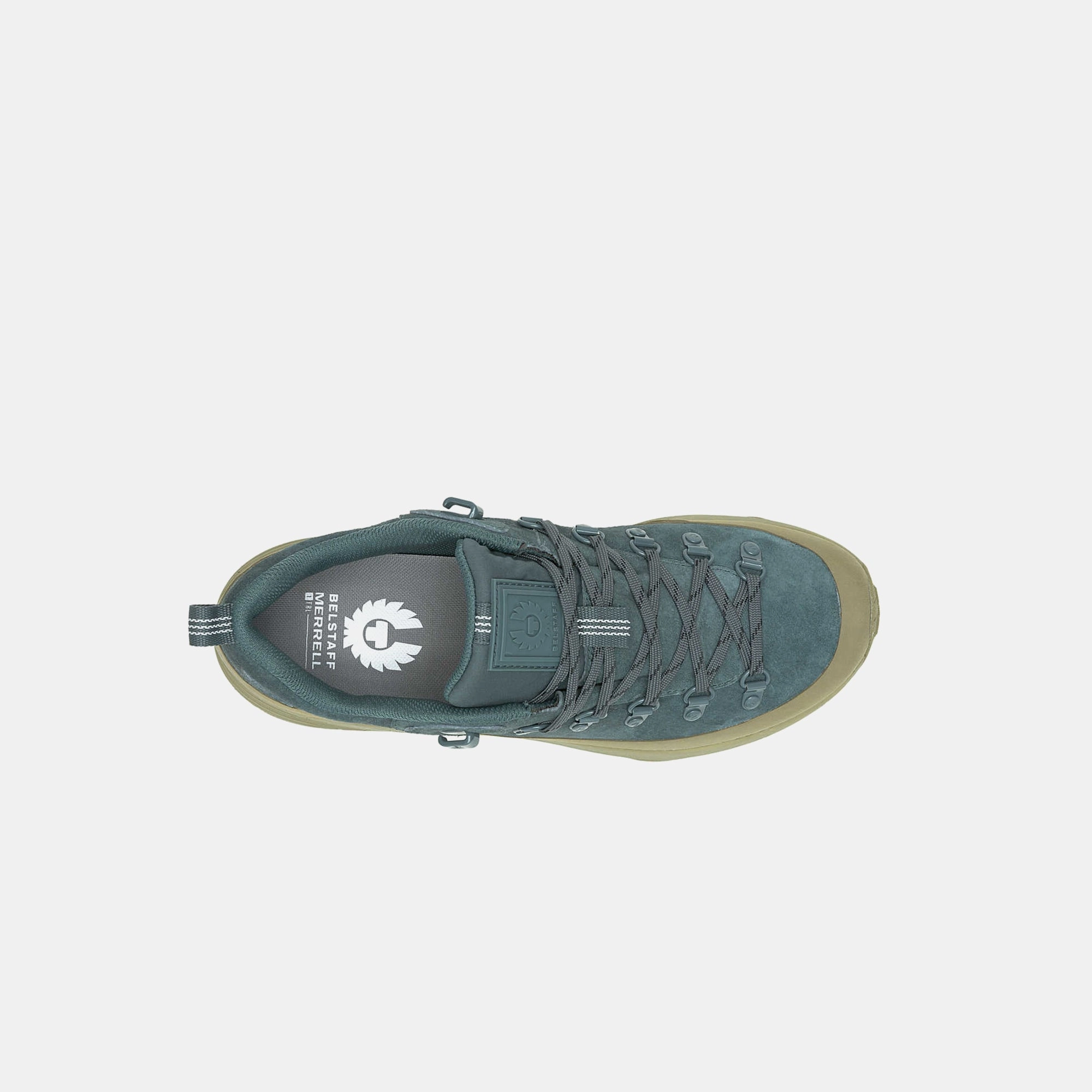 Merell x Belstaff 1TRL Ontario Speed - Mineral / Aloe Cushioned hiking sneakers