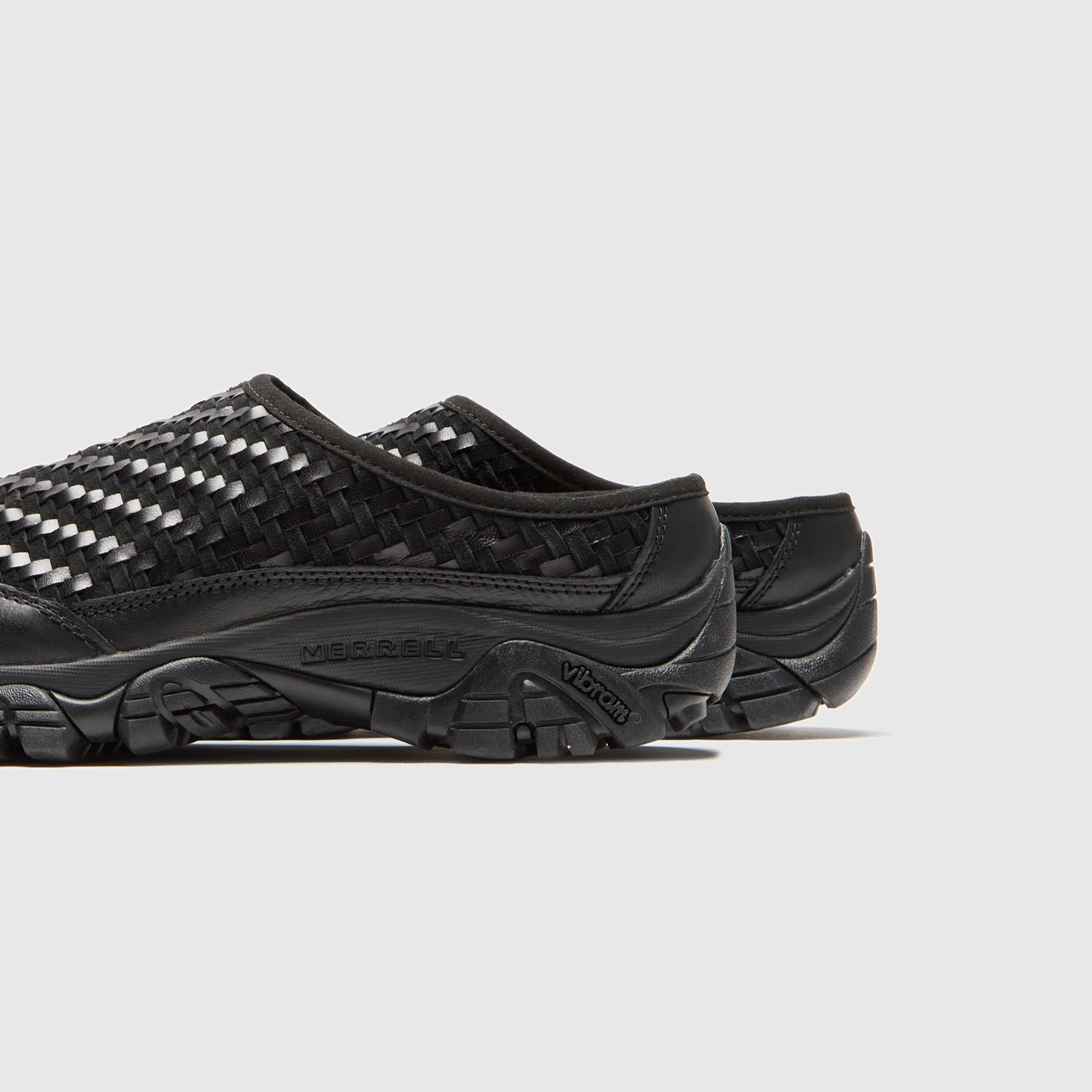 Merrell Moab 2 Slide Ltr Woven Se - Black Cushioned hiking sneakers