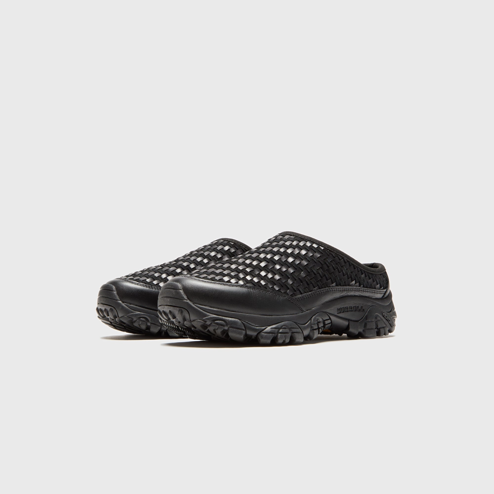 Merrell Moab 2 Slide Ltr Woven Se - Black Cushioned hiking sneakers