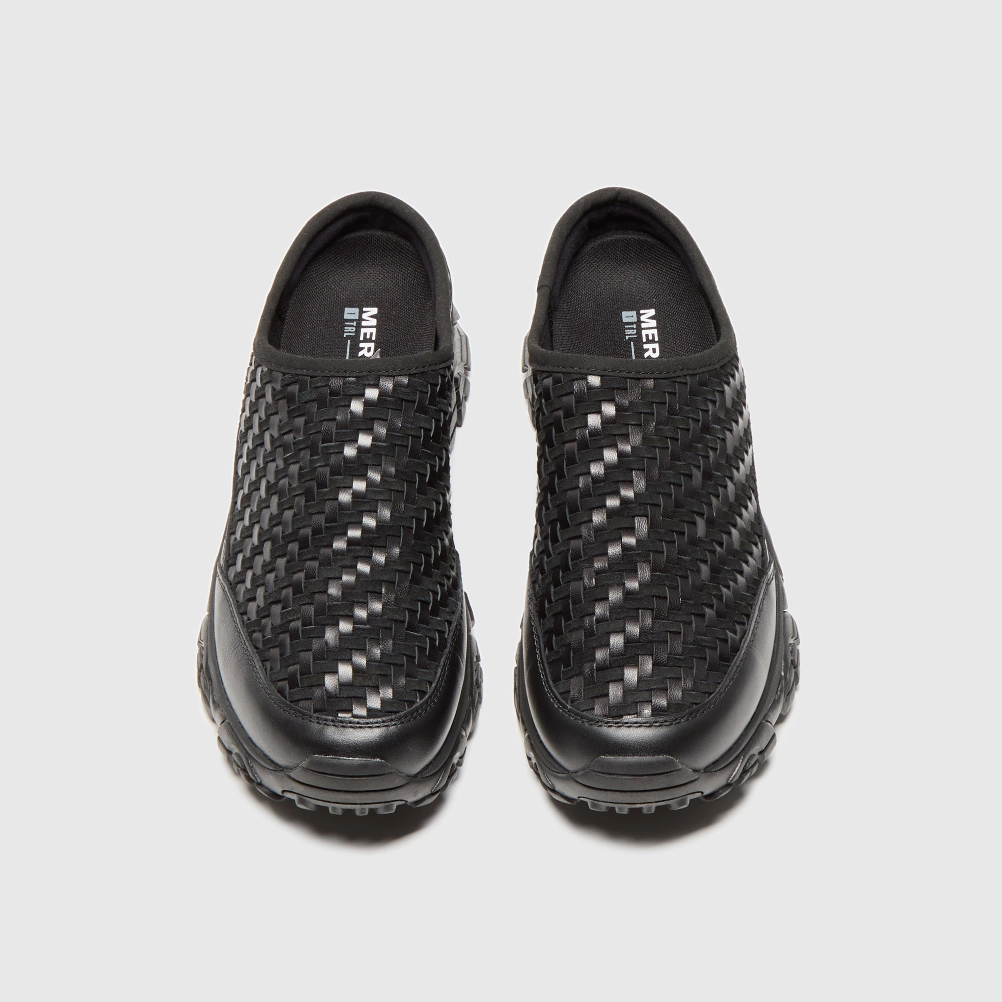 Merrell Moab 2 Slide Ltr Woven Se - Black Cushioned hiking sneakers