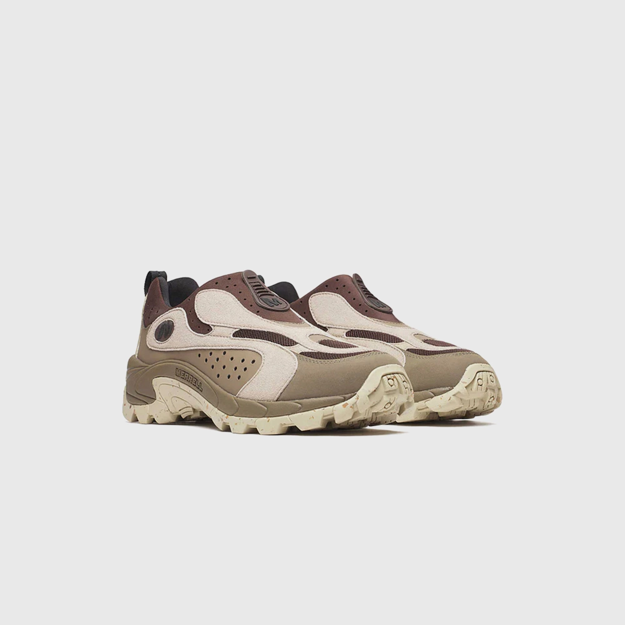 Merrell Moc Speed Streak Evo  - Silt / Coffee Cushioned hiking sneakers