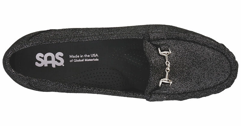 Metro - Black Sparkle SAS orthopedic comfort shoes