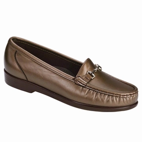 Metro - Bronze SAS comfort walking shoes with supportive build