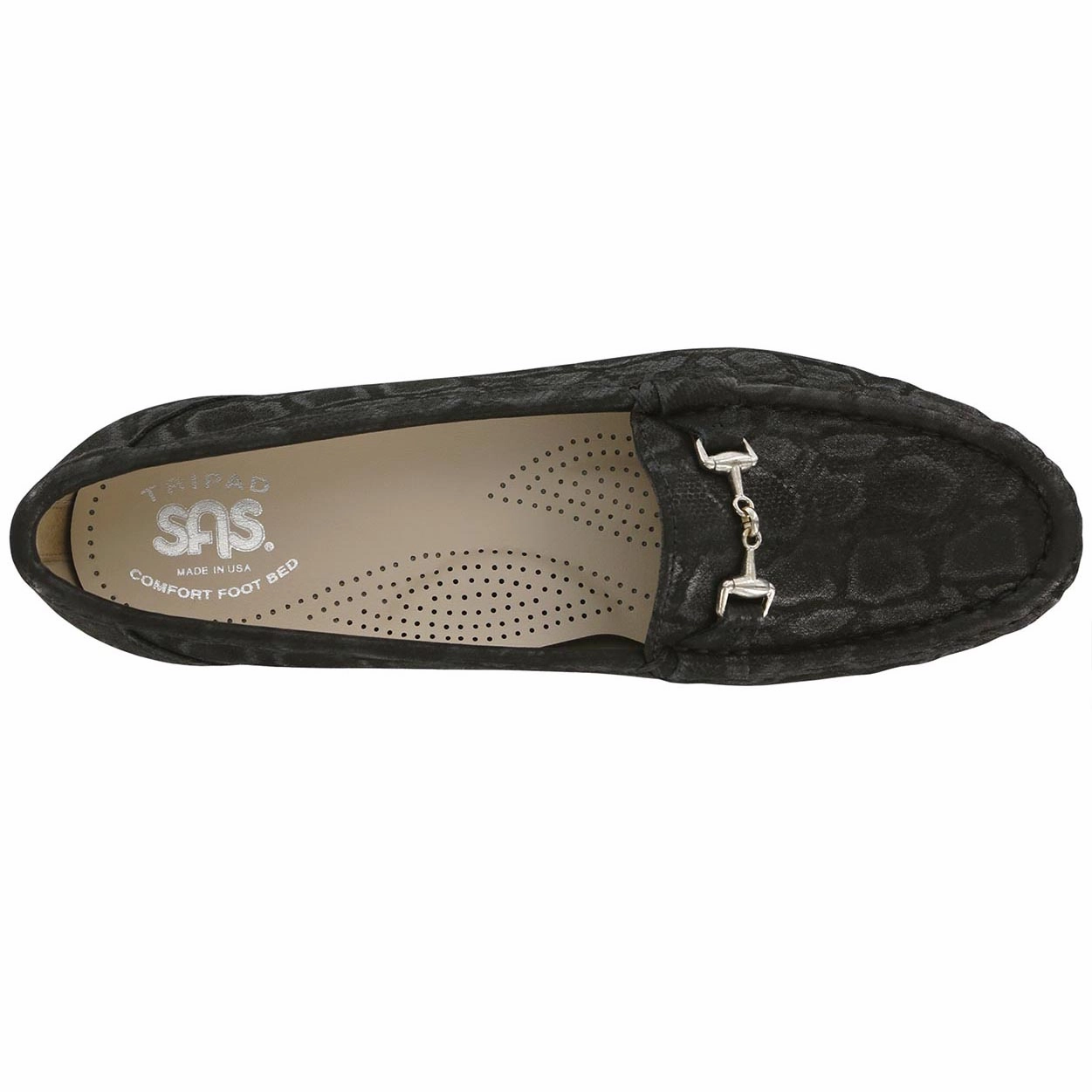 Metro - Nero Snake SAS orthopedic comfort shoes