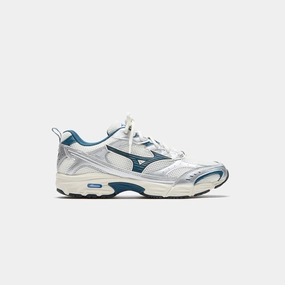 Mizuno MXR - Snow White / Majolica Blue / Silver Bold street-style shoes