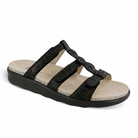 Naples - Black Snake SAS comfort walking shoes with supportive build