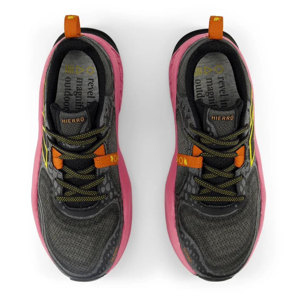New Balance Hierro v8 Women's Trail Running Shoes in Black/Pink AW24 Shoes_New-Balance