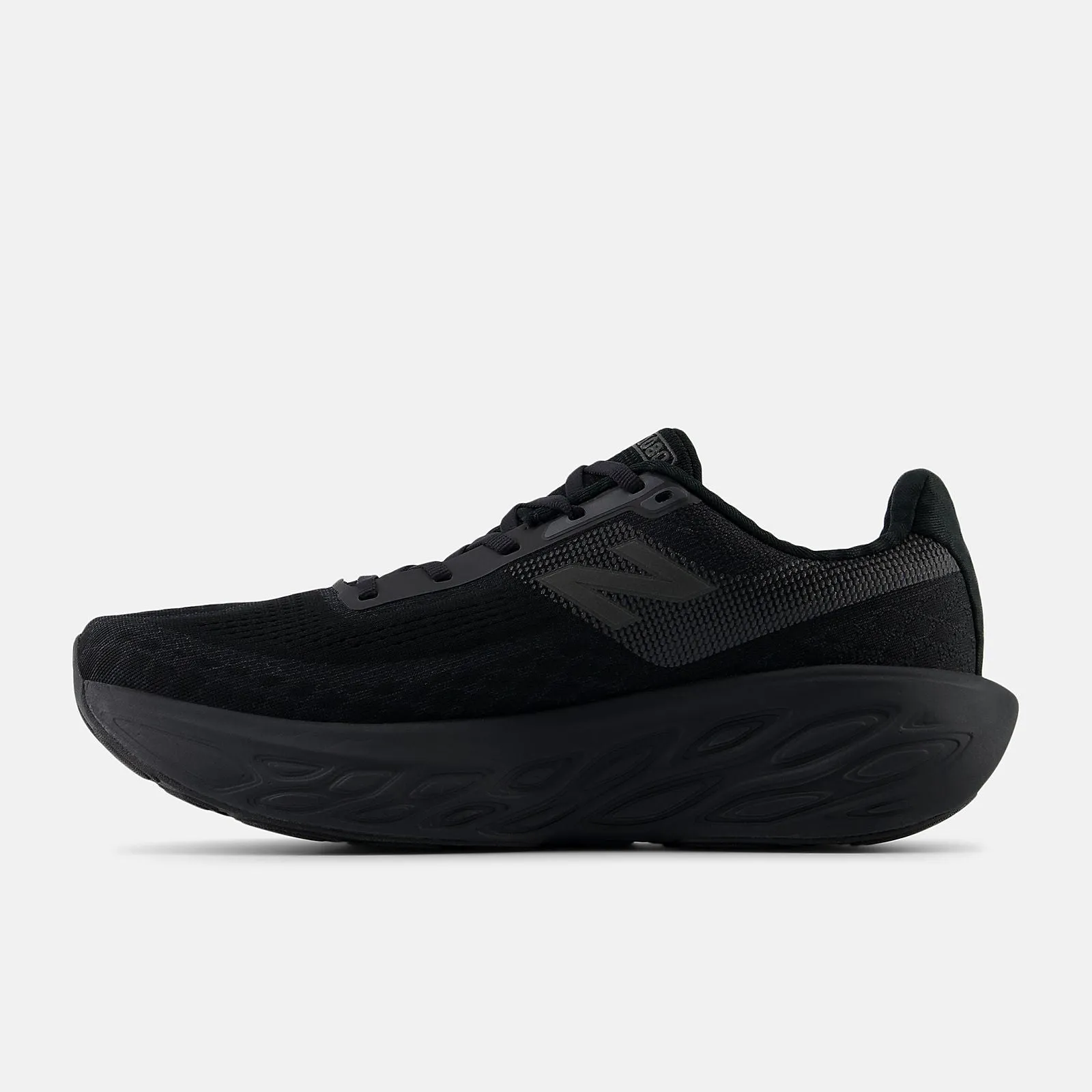 NEW BALANCE MEN'S FRESH FOAM X 1080 V14 TRIPLE BLACK RUNNING SHOES
