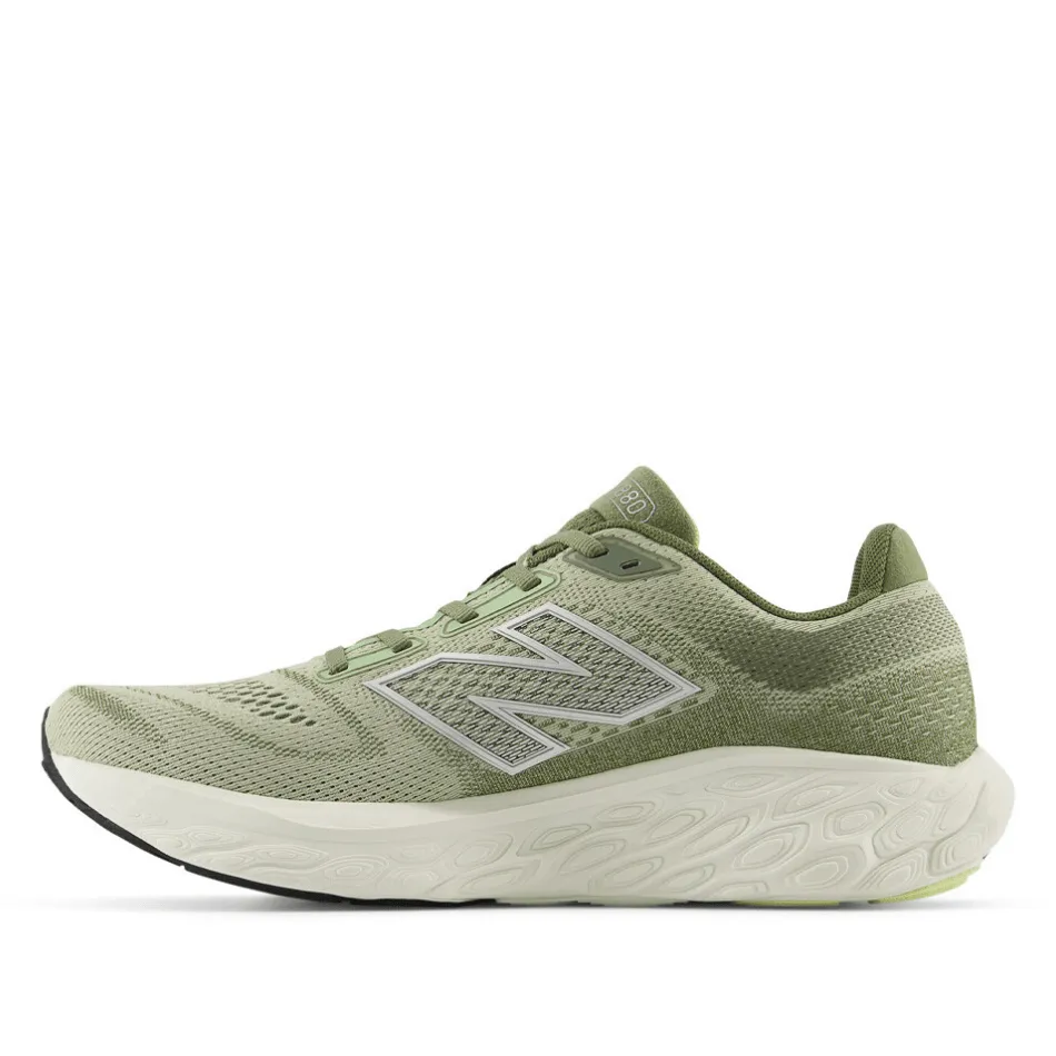 New Balance Men's Fresh Foam X 880 v14 Running Shoes in olivine/silver metallic/limelight AW24 Shoes_New-Balance