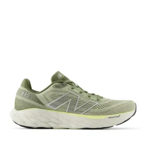 New Balance Men's Fresh Foam X 880 v14 Running Shoes in olivine/silver metallic/limelight AW24 Shoes_New-Balance