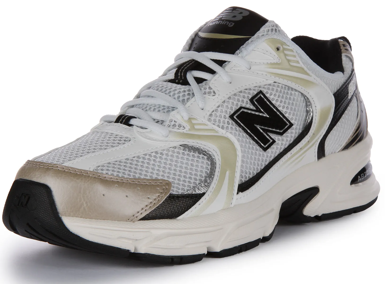New Balance MR 530 TC In White Gold Shoes New Balance
