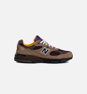 New Balance Shoes Teddy Santis x 993 Made In USA Mushroom Mens Lifestyle Shoe - Mushroom/Midnight Violet