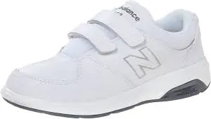 New Balance Shoes Walking/Rollbar  (White Velcro)
