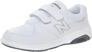 New Balance Shoes Walking/Rollbar  (White Velcro)