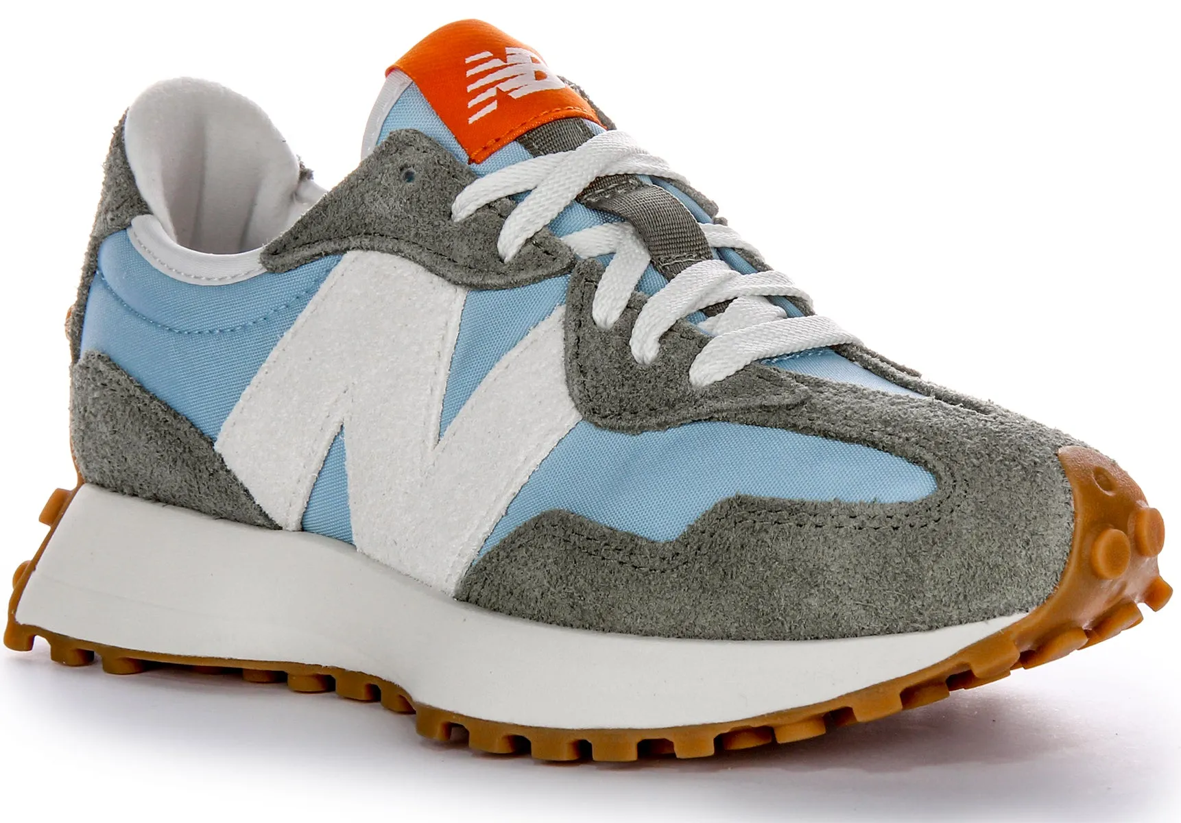 New Balance U327 SC In Blue Green Shoes New Balance