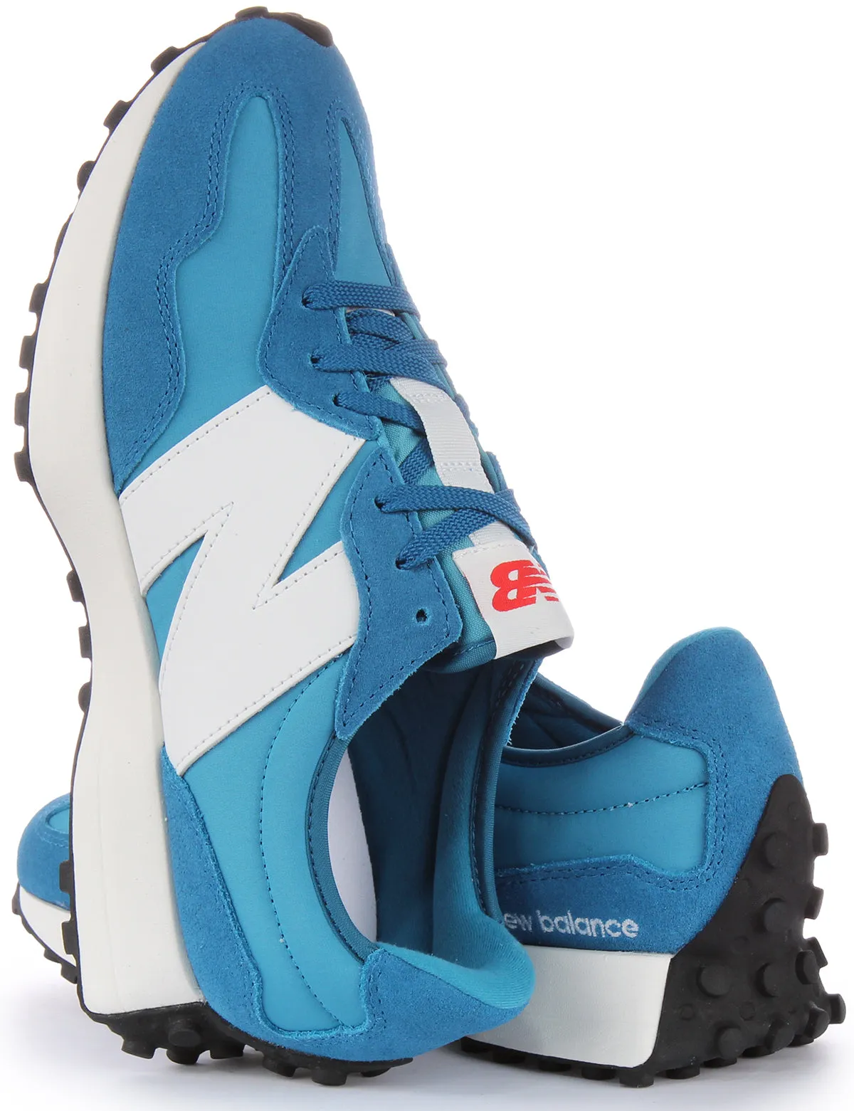 New Balance U327EA In Blue White Shoes New Balance