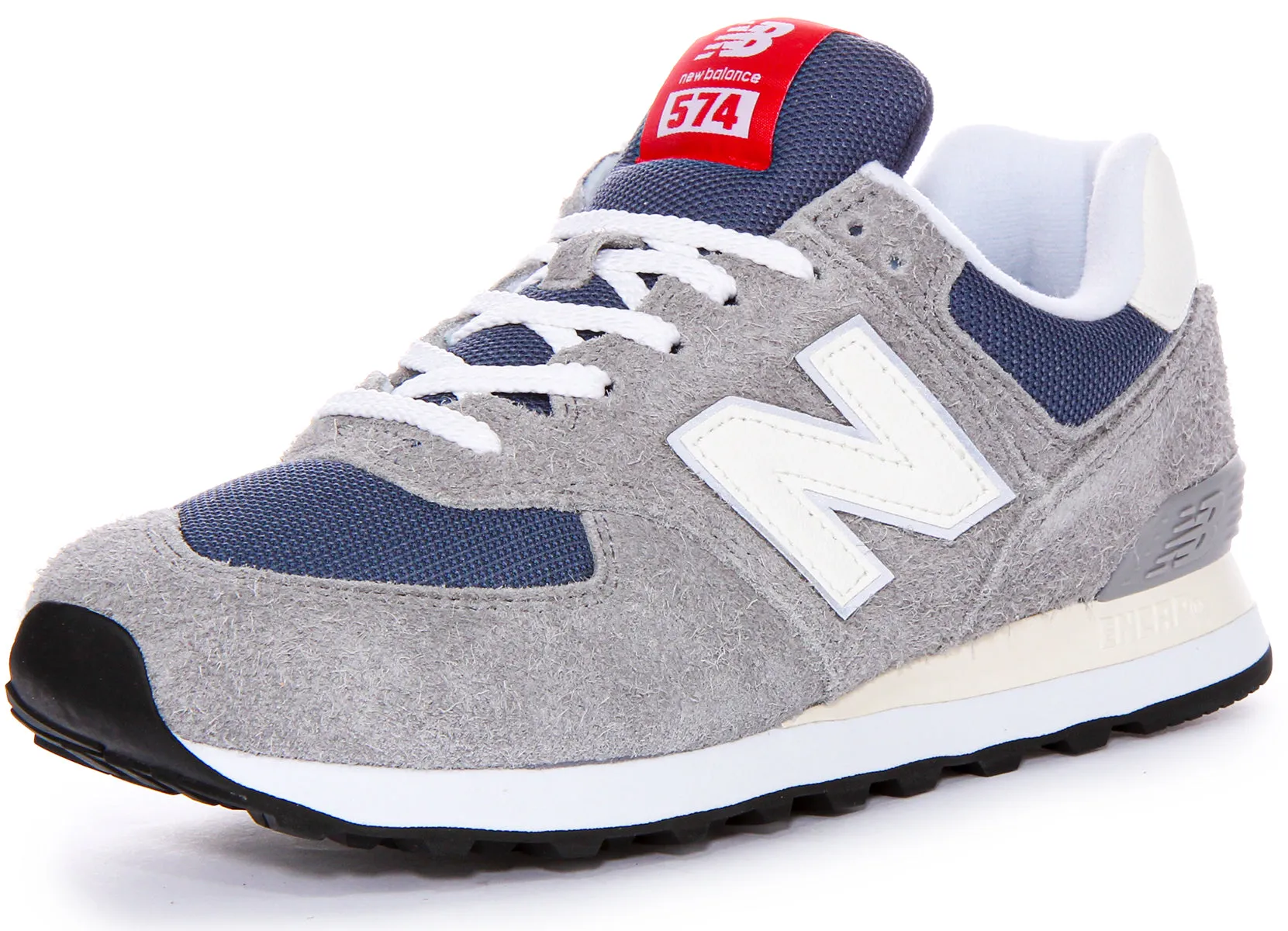 New Balance U574 GWH Trainers In Grey Blue Shoes New Balance