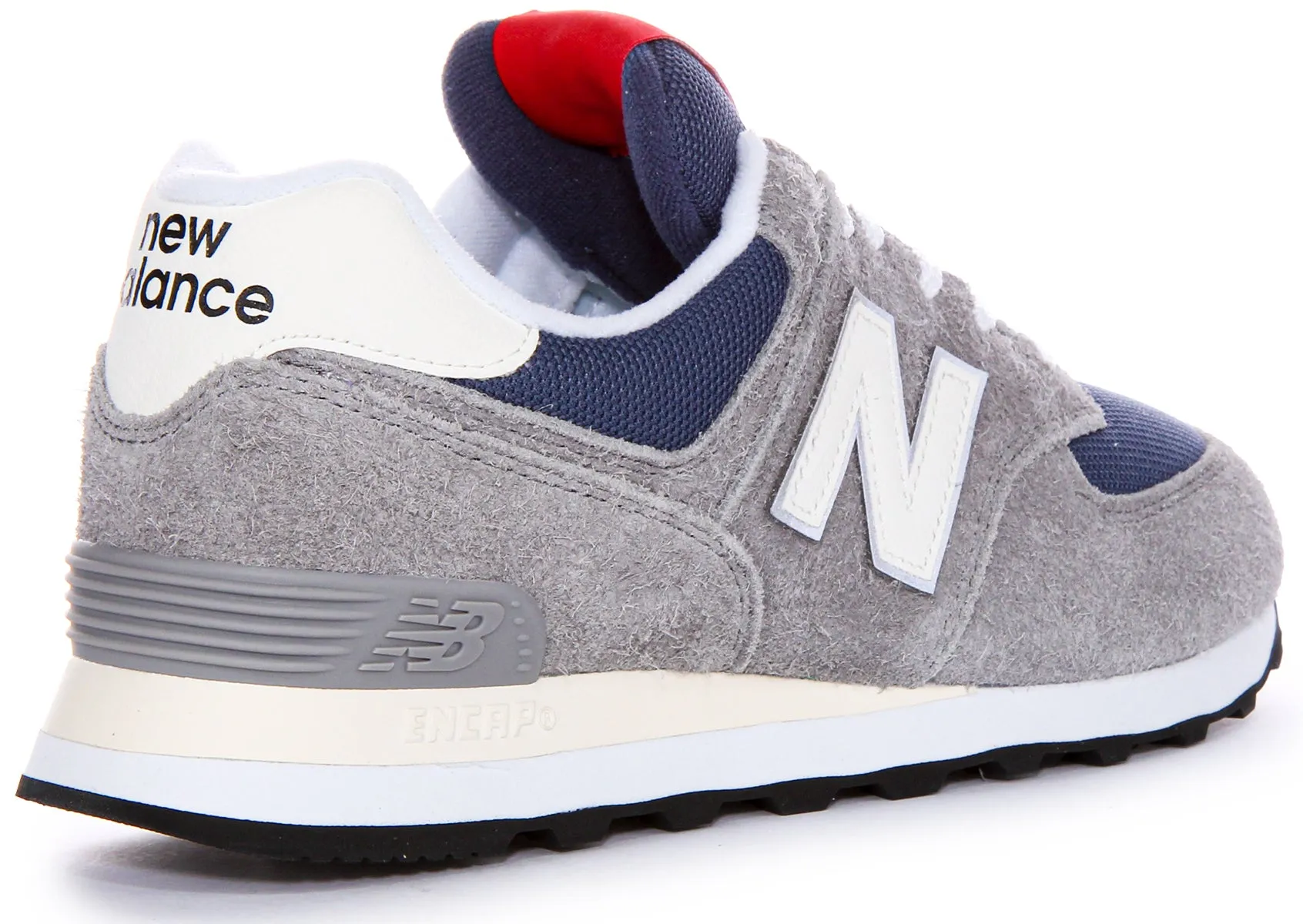 New Balance U574 GWH Trainers In Grey Blue Shoes New Balance