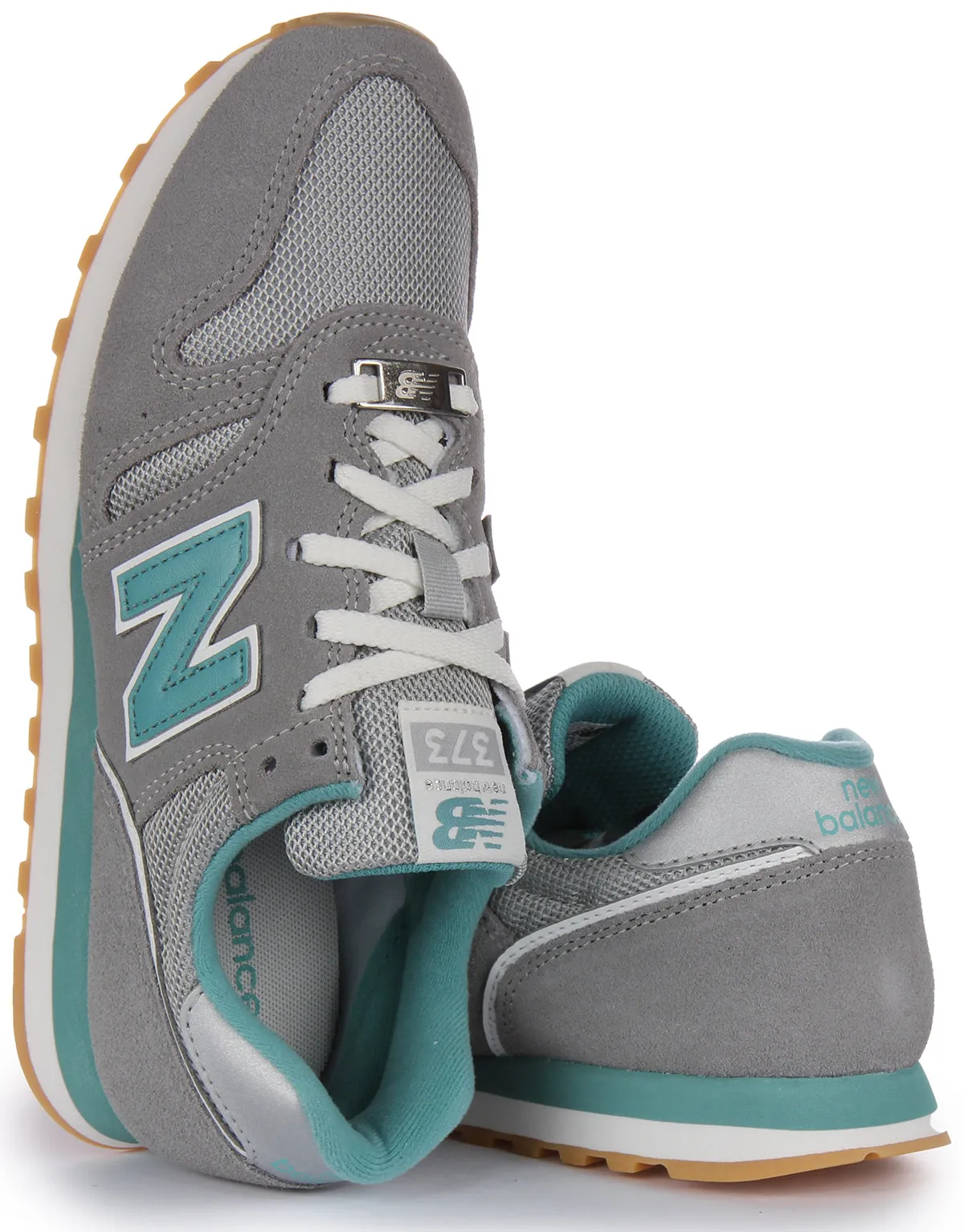 New Balance WL 373 OD2 In Grey Turquos For Women Shoes New Balance