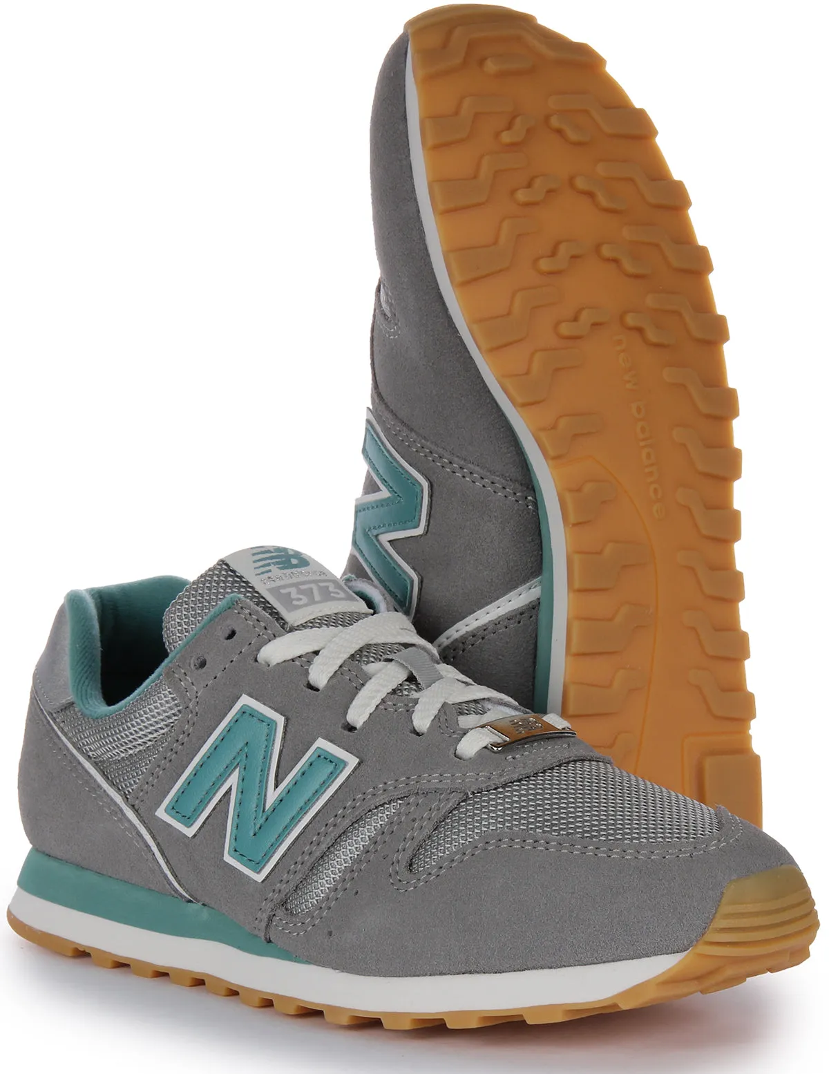 New Balance WL 373 OD2 In Grey Turquos For Women Shoes New Balance