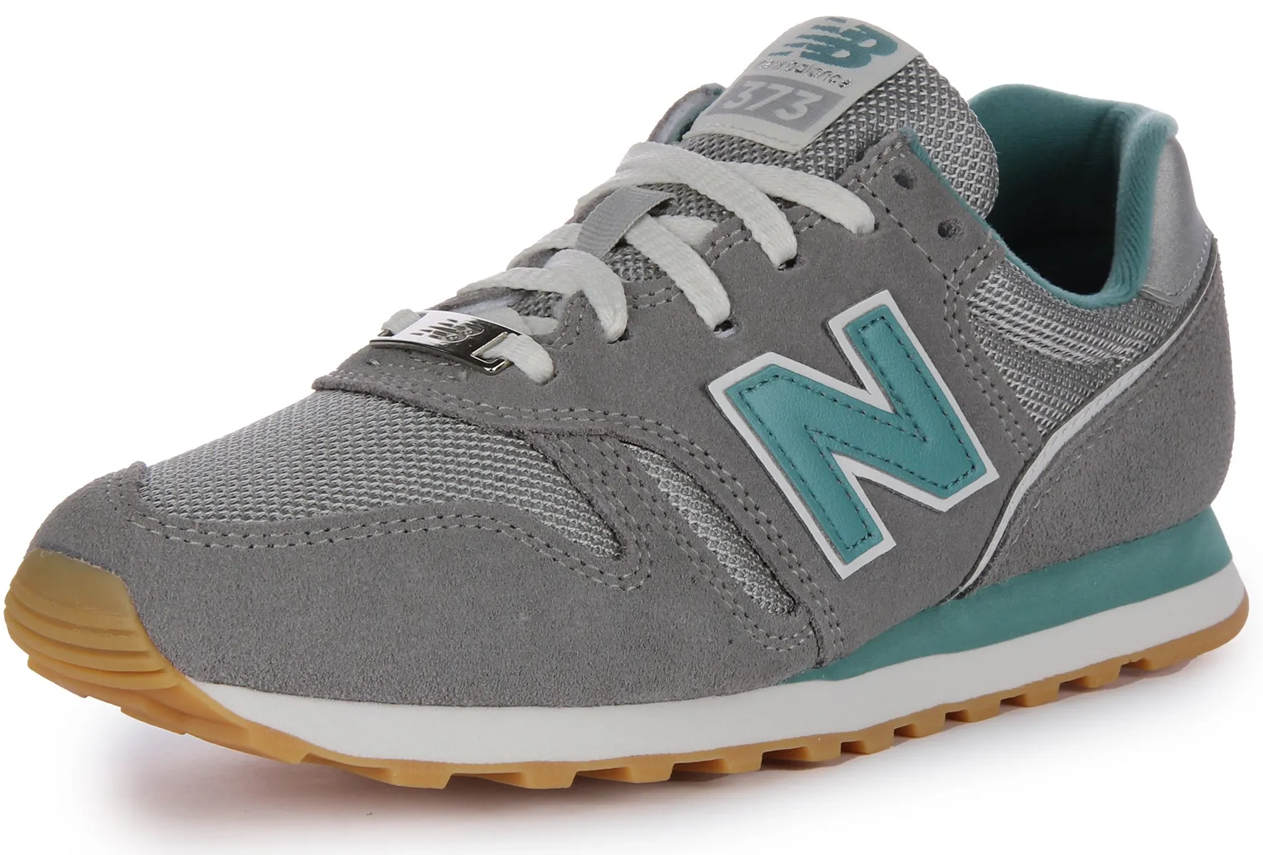 New Balance WL 373 OD2 In Grey Turquos For Women Shoes New Balance