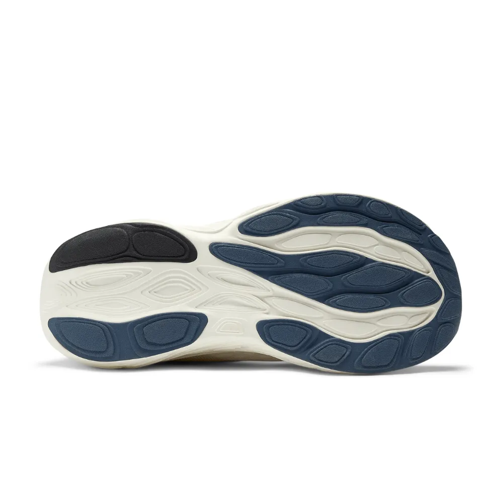 New Balance Women's Fresh Foam X 1080 v14 Running Shoes in Sea Salt/Vintage Indigo/Hot Mango SS25 Shoes_New-Balance