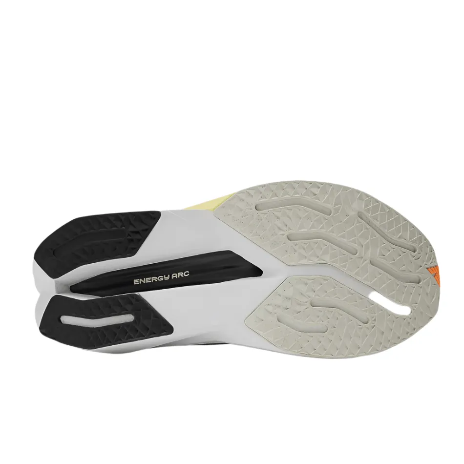 New Balance Women's FuelCell SuperComp Trainer V3 Running Shoes in Angora with Hot Mango and Black SS25 Shoes_New-Balance
