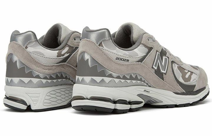 New Balance 2002 X Bape Apes Together Strong - Gray Camo Street style fashion shoes