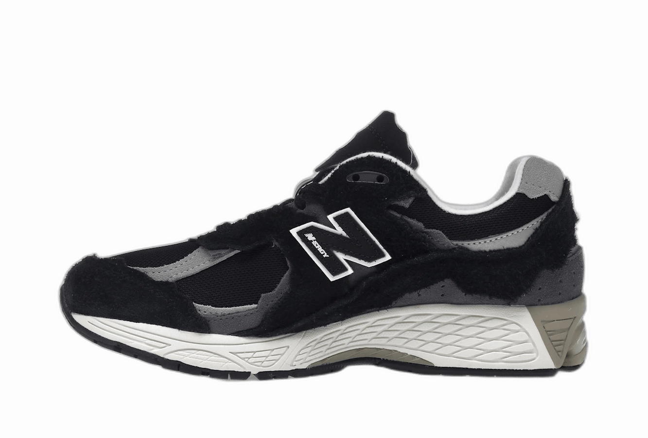 New Balance 2002R Protection Pack Black Grey Protection pack shoes