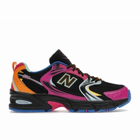 New Balance 530 Black Multi-Color new balance 530 classic sneakers casual wear