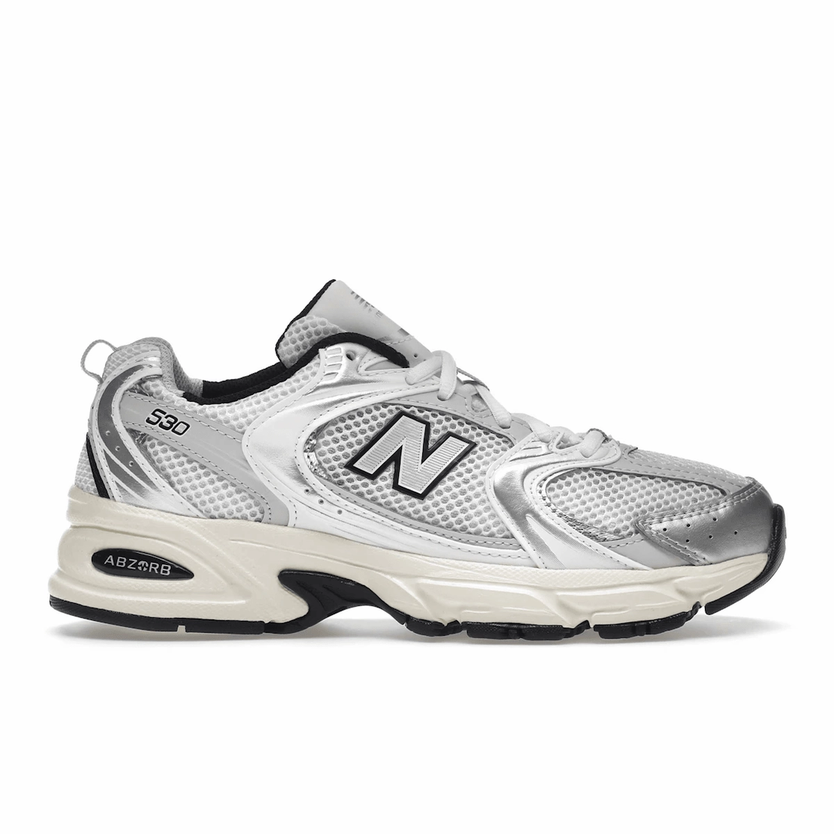New Balance 530 Silver Cream new balance 530 classic sneakers casual wear